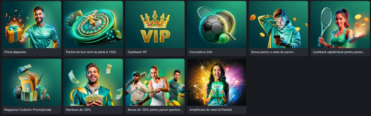 Planbet Casino Bonusuri